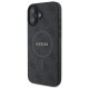 Guess 4G Ring Classic Logo MagSafe case for iPhone 16 - black