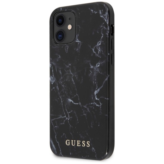 Guess Marble Case for iPhone 12 mini - Black Guess Marble Case for iPhone 12 mini - Black