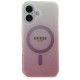 Guess IML Glitter Gradient MagSafe iPhone 16 Case - Pink Guess IML Glitter Gradient MagSafe iPhone 16 Case - Pink