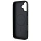 Guess 4G Ring Classic Logo MagSafe case for iPhone 16 - black