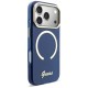 Guess IML Script Metal MagSafe Case for iPhone 17 Pro Max - Blue Guess IML Script Metal MagSafe Case for iPhone 17 Pro Max - Blue