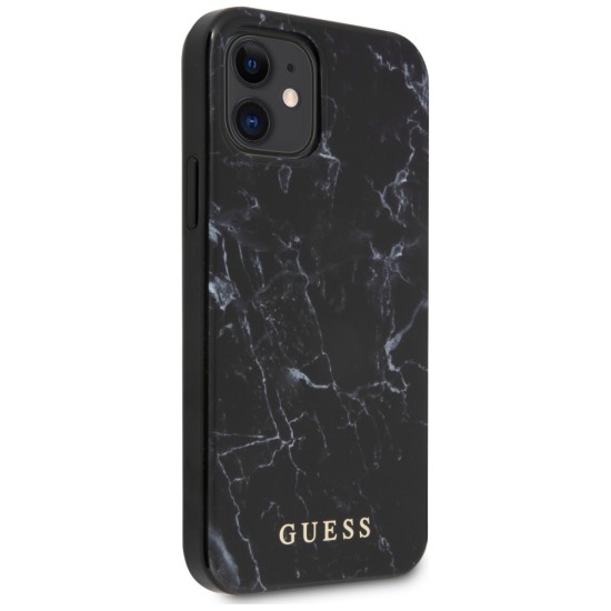Guess Marble Case for iPhone 12 mini - Black Guess Marble Case for iPhone 12 mini - Black