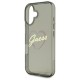 Guess IML Heart iPhone 16 Case - Black