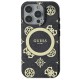 Guess IML Peony On 4G Background MagSafe Case for iPhone 16 Pro Max - Black Guess IML Peony On 4G Background MagSafe Case for iPhone 16 Pro Max - Black