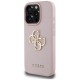 Guess Grained Big 4G Logo Small Classic Logo Case for iPhone 16 Pro - Pink Guess Grained Big 4G Logo Small Classic Logo Case for iPhone 16 Pro - Pink