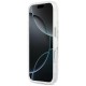 Guess IML Script Metal MagSafe Case for iPhone 17 Pro Max - Clear