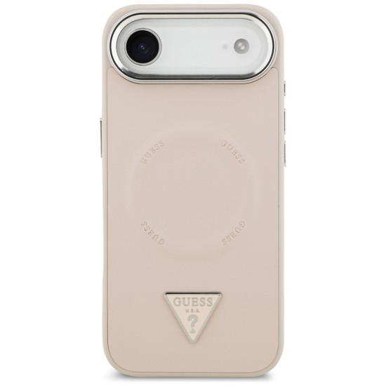 Guess Triangle Logo MagSafe Case for iPhone Air - Pink Guess Triangle Logo MagSafe Case for iPhone Air - Pink