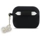Guess Silicone 4G Charm Case for AirPods Pro 3 - Black Guess Silicone 4G Charm Case for AirPods Pro 3 - Black