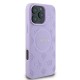 Guess Saffiano Peony Classic Logo MagSafe iPhone 16 Pro Max Case - Purple Guess Saffiano Peony Classic Logo MagSafe iPhone 16 Pro Max Case - Purple