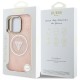 Guess IML Metal Glitter 4G Circle Triangle MagSafe Case for iPhone 16 Pro Max - Pink Guess IML Metal Glitter 4G Circle Triangle MagSafe Case for iPhone 16 Pro Max - Pink