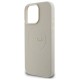 Guess Grained Gold Ring MagSafe Case for iPhone 16 Pro Max - Beige