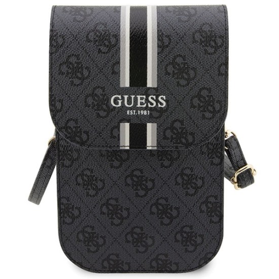 Guess 4G Stripe Handbag - Black