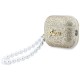 Guess Glitter Pearl Strap Case for AirPods Pro 3 - Gold Guess Glitter Pearl Strap Case for AirPods Pro 3 - Gold