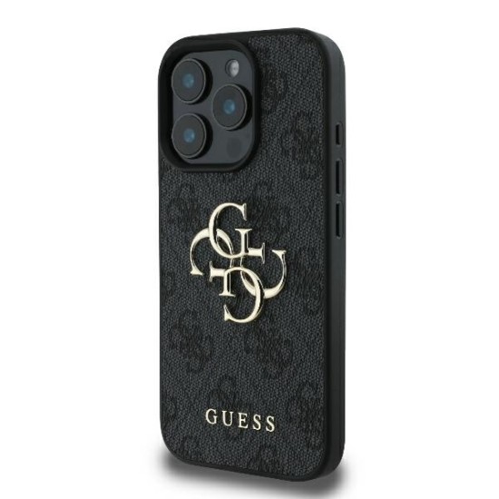 Guess 4G Big Logo iPhone 16 Pro Max Case - Black Guess 4G Big Logo iPhone 16 Pro Max Case - Black