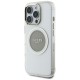 Guess IML Metal Colored Circle Classic Logo MagSafe case for iPhone 16 Pro - gray Guess IML Metal Colored Circle Classic Logo MagSafe case for iPhone 16 Pro - gray