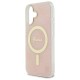 Guess IML 4G MagSafe iPhone 16 Plus Case - Pink