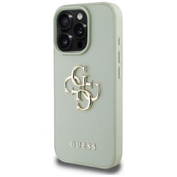 Guess Grained Big 4G Logo Small Classic Logo case for iPhone 16 Pro Max - green Guess Grained Big 4G Logo Small Classic Logo case for iPhone 16 Pro Max - green