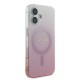 Guess IML Glitter Gradient MagSafe iPhone 16 Case - Pink Guess IML Glitter Gradient MagSafe iPhone 16 Case - Pink