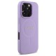 Guess Saffiano MagSafe case for iPhone 16 Pro - purple Guess Saffiano MagSafe case for iPhone 16 Pro - purple