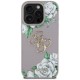 Guess Grained Roses Big 4G Logo iPhone 16 Pro Case - Purple Guess Grained Roses Big 4G Logo iPhone 16 Pro Case - Purple