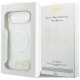 Guess IML Gradient Script Metal MagSafe Case for iPhone Air - White Guess IML Gradient Script Metal MagSafe Case for iPhone Air - White