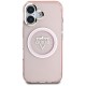 Guess IML Metal Mountain Logo MagSafe iPhone 16 Case - Pink Guess IML Metal Mountain Logo MagSafe iPhone 16 Case - Pink