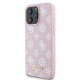 Guess Peony Script Logo MagSafe iPhone 16 Pro Case - Pink Guess Peony Script Logo MagSafe iPhone 16 Pro Case - Pink