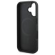 Guess Peony Script MagSafe iPhone 16 Case - Black