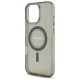 Guess IML Rhinestones MagSafe Case for iPhone 16 Pro Max - Black
