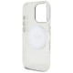 Guess IML Metal Colored Circle Classic Logo MagSafe case for iPhone 16 Pro - white Guess IML Metal Colored Circle Classic Logo MagSafe case for iPhone 16 Pro - white