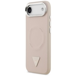 Guess Triangle Logo MagSafe Case for iPhone Air - Pink