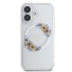 Guess IML Flowers Wreath MagSafe iPhone 16 Plus Case - Clear Guess IML Flowers Wreath MagSafe iPhone 16 Plus Case - Clear