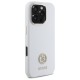 Guess Silicone Logo Strass 4G Case for iPhone 16 Pro - White Guess Silicone Logo Strass 4G Case for iPhone 16 Pro - White