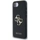 Guess PU Grained 4G Metal Logo case for iPhone 16e - black Guess PU Grained 4G Metal Logo case for iPhone 16e - black