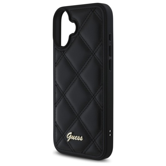 Guess New 4G Triangle case for iPhone 16 - black Guess New 4G Triangle case for iPhone 16 - black