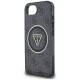 Guess IML Metal Glitter 4G Circle Triangle MagSafe Case for iPhone 16e - Black Guess IML Metal Glitter 4G Circle Triangle MagSafe Case for iPhone 16e - Black