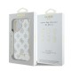 Guess Peony Script Logo MagSafe iPhone 16 Case - White Guess Peony Script Logo MagSafe iPhone 16 Case - White