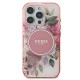 Guess IML Flower &amp;amp; Tonal Circle MagSafe iPhone 16 Pro Max Case - Pink