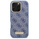 Guess 4G Logo Plate MagSafe Case for iPhone 16 Pro - Blue Guess 4G Logo Plate MagSafe Case for iPhone 16 Pro - Blue