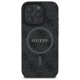 Guess 4G Ring Classic Logo MagSafe case for iPhone 16 Pro Max - black