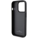 BMW Leather Stamp Blue Line Case for iPhone 15 Pro Max - Black BMW Leather Stamp Blue Line Case for iPhone 15 Pro Max - Black