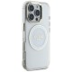 Guess IML Metal Colored Circle Classic Logo MagSafe case for iPhone 16 Pro - white Guess IML Metal Colored Circle Classic Logo MagSafe case for iPhone 16 Pro - white