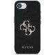 Guess PU Grained 4G Metal Logo case for iPhone 16e - black Guess PU Grained 4G Metal Logo case for iPhone 16e - black