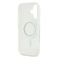 Guess IML Rhinestones MagSafe Case for iPhone 16 Plus - White Guess IML Rhinestones MagSafe Case for iPhone 16 Plus - White