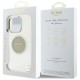 Guess IML Metal Colored Circle Classic Logo MagSafe case for iPhone 16 Pro - gray Guess IML Metal Colored Circle Classic Logo MagSafe case for iPhone 16 Pro - gray