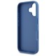 Guess Leather Metal Logo Strass Crossbody Case for iPhone 16 - Blue Guess Leather Metal Logo Strass Crossbody Case for iPhone 16 - Blue