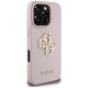 Guess Grained Big 4G Logo Small Classic Logo Case for iPhone 16 Pro - Pink Guess Grained Big 4G Logo Small Classic Logo Case for iPhone 16 Pro - Pink