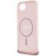 Guess IML Glitter Circle MagSafe case for iPhone 16e - pink Guess IML Glitter Circle MagSafe case for iPhone 16e - pink