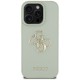 Guess Grained Big 4G Logo Small Classic Logo case for iPhone 16 Pro - green Guess Grained Big 4G Logo Small Classic Logo case for iPhone 16 Pro - green