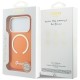 Guess IML Script Metal MagSafe Case for iPhone 17 Pro - Orange Guess IML Script Metal MagSafe Case for iPhone 17 Pro - Orange